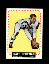 1964 DAVE BEHRMAN TOPPS #24 BILLS *G8606