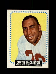 1964 CURTIS MCCLINTON TOPPS #103 CHIEFS *G8615