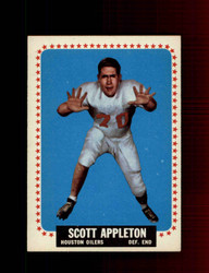 1964 SCOTT APPLETON TOPPS #66 OILERS *G8633