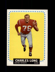 1964 CHARLES LONG TOPPS #13 PATRIOTS *G8636