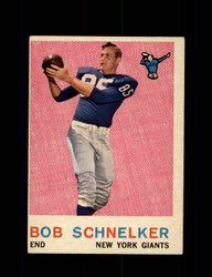 1959 BOB SCHNELKER TOPPS #128 GIANTS *G8643
