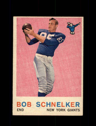1959 BOB SCHNELKER TOPPS #128 GIANTS *G8644