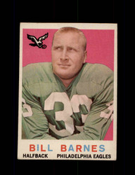1959 BILL BARNES TOPPS #25 EAGLES *G8648