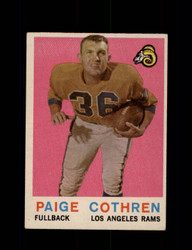 1959 PAIGE COTHREN TOPPS #28 RAMS *G8649