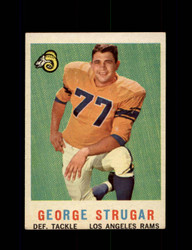 1959 GEORGE STRUGAR TOPPS #121 RAMS *G8650