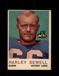 1959 HARLEY SEWELL TOPPS #73 LIONS *G8664