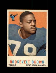 1959 ROOSEVELT BROWN TOPPS #114 GIANTS *G8673