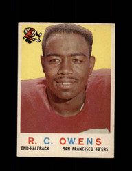 1959 R.C. OWENS TOPPS #33 49ERS *G8687