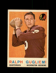 1959 RALPH GUGLIEMI TOPPS #97 REDSKINS *G8695