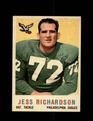 1959 JESS RICHARDSON TOPPS #174 EAGLES *G8696