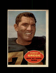 1960 FOREST GREGG TOPPS #56 ROOKIE PACKERS *R2276