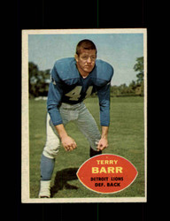 1960 TERRY BARR TOPPS #47 LIONS *8035