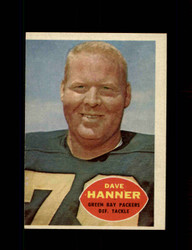1960 DAVE HANNER TOPPS #59 PACKERS *R2344