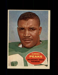 1960 CLARENCE PEAKS TOPPS #83 EAGLES *R2362