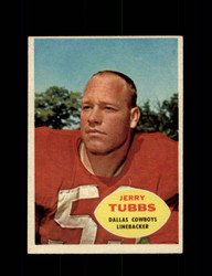 1960 JERRY TUBBS TOPPS #38 COWBOYS *R2291
