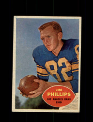 1960 JIM PHILLIPS TOPPS #66 RAMS *8129
