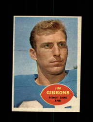 1960 JIM GIBBONS TOPPS #44 LIONS *8123
