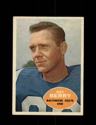 1960 RAY BERRY TOPPS #4 COLTS *8060