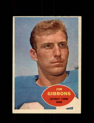 1960 JIM GIBBONS TOPPS #44 LIONS *R2367