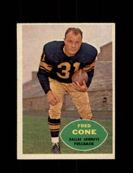1960 FRED CONE TOPPS #34 COWBOYS *R2372