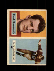 1957 CHUCK DRAZENOVICH TOPPS #60 REDSKINS *R4270