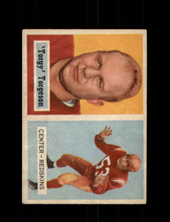 1957 TORGY TORGESON TOPPS #12 REDSKINS *G8796
