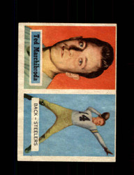 1957 TED MARCHIBRODA TOPPS #113 STEELERS *G8830