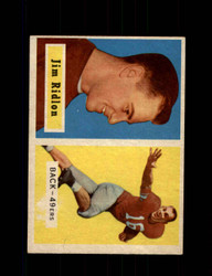 1957 JIM RIDLON TOPPS #139 49ERS *2659