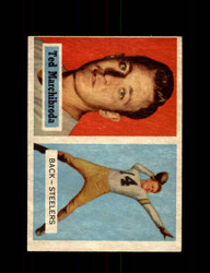 1957 TED MARCHIBRODA TOPPS #113 STEELERS *7920