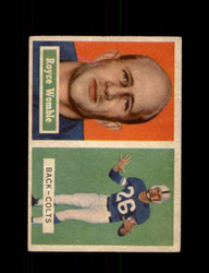 1957 ROYCE WOMBLE TOPPS #86 COLTS *8840