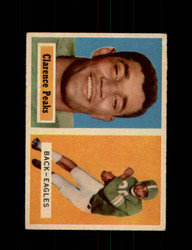 1957 CLARENCE PEAKS TOPPS #37 EAGLES *G8856