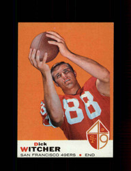 1969 DICK WITCHER TOPPS #91 49ERS *G8905