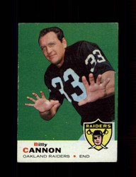 1969 BILLY CANNON TOPPS #68 RAIDERS *G8911
