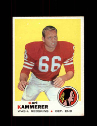 1969 CARL KAMMERER TOPPS #158 REDSKINS *G8972