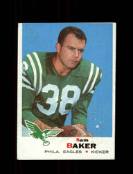 1969 SAM BAKER TOPPS #154 EAGLES *G8973