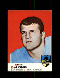 1969 STEVE DELONG TOPPS #129 CHARGERS *G8988
