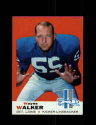 1969 WAYNE WALKER TOPPS #54 LIONS *G8994