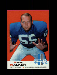 1969 WAYNE WALKER TOPPS #54 LIONS *G8995