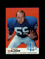 1969 WAYNE WALKER TOPPS #54 LIONS *G8996