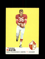 1969 TOMMY DAVIS TOPPS #22 49ERS *G5375