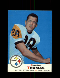 1969 CLENDON THOMAS TOPPS #42 STEELERS *G5394