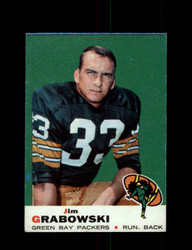 1969 JIM GRABOWSKI TOPPS #124 PACKERS *G5413