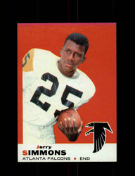1969 JERRY SIMMONS TOPPS #24 FALCONS *G5424