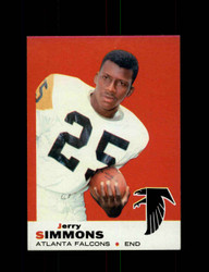 1969 JERRY SIMMONS TOPPS #24 FALCONS *G5425