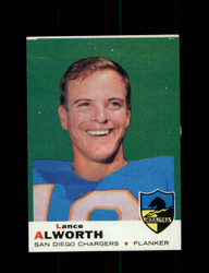 1969 LANCE ALWORTH TOPPS #69 CHARGERS *G5429