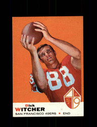 1969 DICK WITCHER TOPPS #91 49ERS *G5436