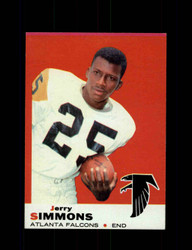 1969 JERRY SIMMONS TOPPS #24 FALCONS *G5448