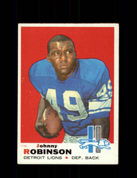 1969 JOHNNY ROBINSON TOPPS #145 LIONS *G5457
