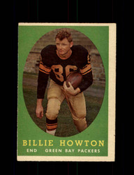 1958 BILLIE HOWTON TOPPS #6 PACKERS *G5472