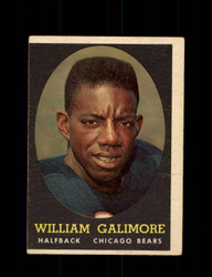 1958 WILLIAM GALIMORE TOPPS #114 BEARS *G5473